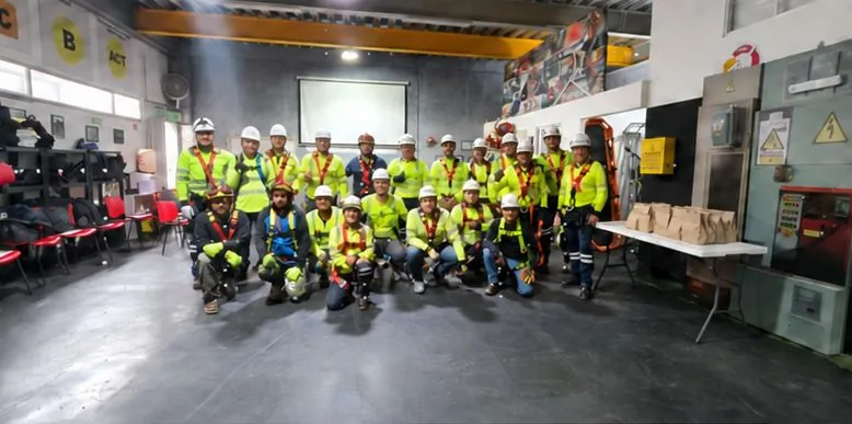 Equipo de IPAM y participantes tras una capacitación